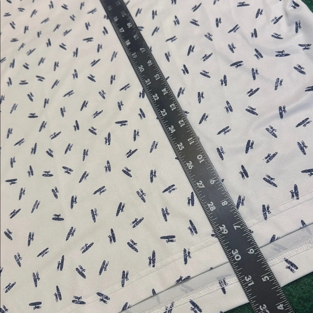 MINT Johnnie-O All Over Navy Logo Print (White / Size XL) - Picture 5 of 6